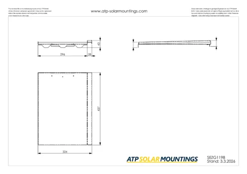This picture shows a replacement tile the roof tile Markant.