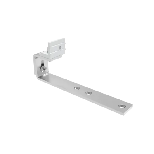 Adjustable stainless steel roof hook for slate roof with pre-assembled cross connector