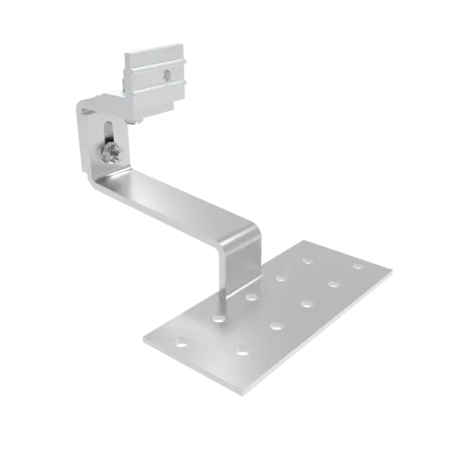 Universal, adjustable roof hook for pantile pre-assembled